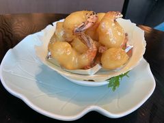 珊汁沙律大虾-柒园·三十年创意杭帮菜(龙湖滨江天街店)
