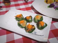 蟹黄墨鱼饼-龙桥私厨·姜花菊花过桥鱼·顺德菜(容桂店)