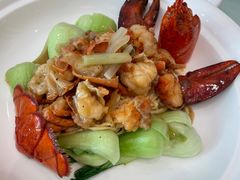 黑胡椒意面焗龙虾-万龙洲海鲜(广渠门店)