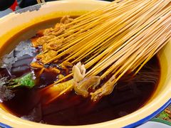 辣卤串串-拈签一笑黄牛肉辣卤串串