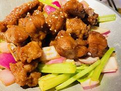 蒜香蜜汁排骨-绿茶餐厅(千岛湖银泰城店)