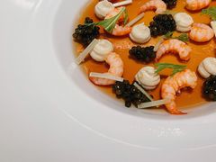 奥西特拉鱼籽酱配河虾-Le Comptoir de Pierre Gagnaire
