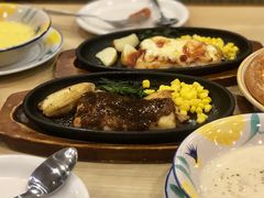 黑胡椒酱浇烤鸡排-萨莉亚意式餐厅(星海广场店)