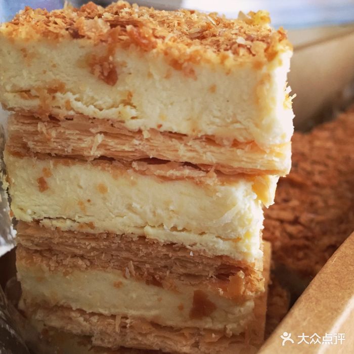 可稵咖啡面包店(休斯顿店)猫山王拿破仑图片 - 第3张