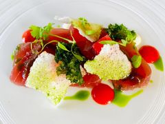 烟熏吞拿鱼-上海和平饭店华懋阁 Cathay Room
