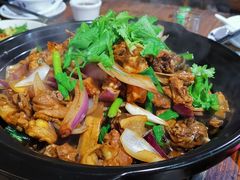 炭炉水鱼鸡煲-海兴炭炉鸡(桥中北路店)