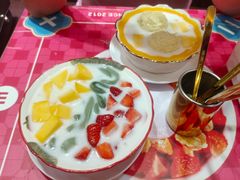 士多啤梨芒果绿茶拉面-甜心妈妈·榴莲星级糖水(北京路总店)