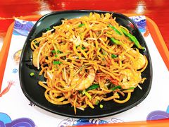 海鲜炒麦面-台州老六海鲜面馆(上南总店)
