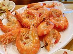 白灼白虾-老东镇啤酒屋海鲜加工·蒸汽海鲜·海鲜烧烤(台东店)