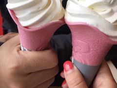 草莓花筒冰淇淋-肯德基(渔阳店)