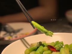 清炒芦笋-新白鹿餐厅(金鹰新街口店)