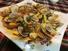 爆炒花蛤-幸福姐海鲜大排档