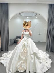 -桃子造型婚纱礼服(凤起广场店)