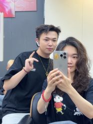 -藤野造型专业烫染接发