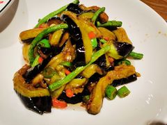 茄子豇豆-鸡毛店·川菜(双楠店)
