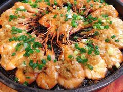 蒜茸铁板虾-大宅院(西溪路店)