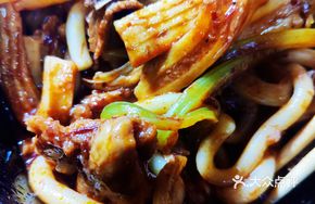 Stir-fried Fish and Crab Cutlets