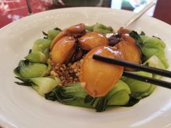 鲍汁五谷米烩鲜鲍鱼-顺德美的万豪酒店-万豪中餐厅