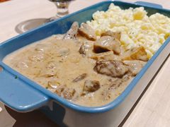 招牌面筋配牛肉口蘑-LENBACH兰巴赫西餐啤酒坊(大连东港店)