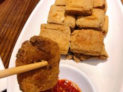 干煎臭豆腐-松沪名灶·豆浆鱼头·新上海菜(飞航吾悦广场店)