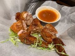 鲜虾胶酿脆皮鸡翅-港丽餐厅(杭大店)