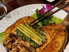 香茅草烤罗非鱼-紫滇源云南生态菜(丹凤街店)