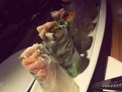 春卷-山色柴火烤披萨·原切牛扒