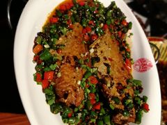 双椒耗儿鱼-盛天毛血旺非遗美食(观音桥店)