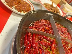麻辣牛肉-厂花素芬九宫格火锅(益州大道店)