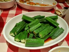 葱油秋葵-西贝莜面村(东莞壹号广场店)