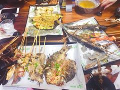 大茄子-龚海宝· 烧烤· 羊肉原切挂糊更好吃(庄市店)