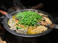 翡翠青椒烤黔鱼-烤匠麻辣烤鱼(环球中心店)