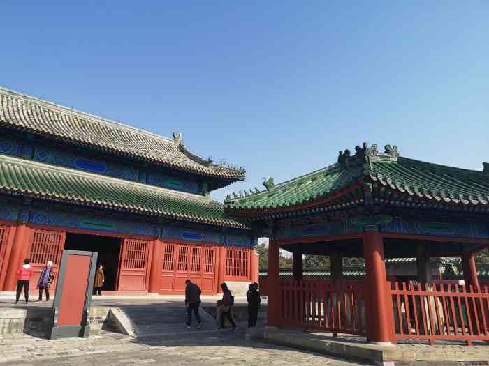 天坛公园东门停车场-"这边是快到东门口的地方,没事下班过来溜溜.