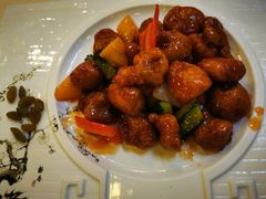 菠萝咕咾肉-渔意楼·驰名沙田乳鸽(五羊旗舰店)