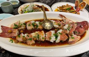 Steamed Eastern Star Grouper with Love Beans