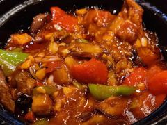 茄子藕焖肉-包子大王(新泽巷店)