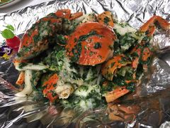 毛蟹炒年糕-上海老饭店(北京分店)