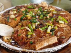 煎酿豆腐-海泉湾竹筒饭·瘦身水库大头鱼(从化温泉镇店)