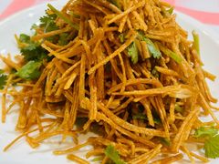 香菜馓子-忆外婆徐州菜·地锅鸡·生日宴(吴庄店)
