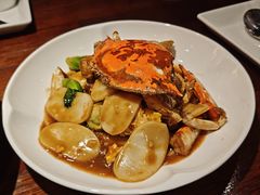 梭子蟹炒年糕-妈妈菜舟山海鲜(沈家门店)