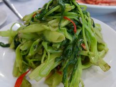 椒丝腐乳炒空心菜-陆羽海鲜酒家