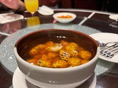 古越陈酿煮花螺-杭州西子湖四季酒店·金沙厅