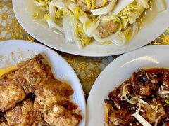 面筋扒白菜-悦宾饭馆(翠花胡同店)