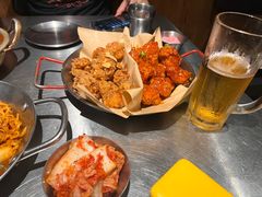 双拼炸鸡-富乐满韩国正宗炸鸡韩国料理(虹泉路店)