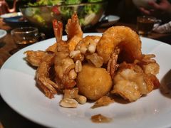 梨球果仁虾-小吊梨汤·北京菜·烤鸭(鸟巢店)