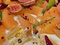 日式白桃淡奶油蛋糕-小苍兰风铃草蛋糕甜品(沈阳店)