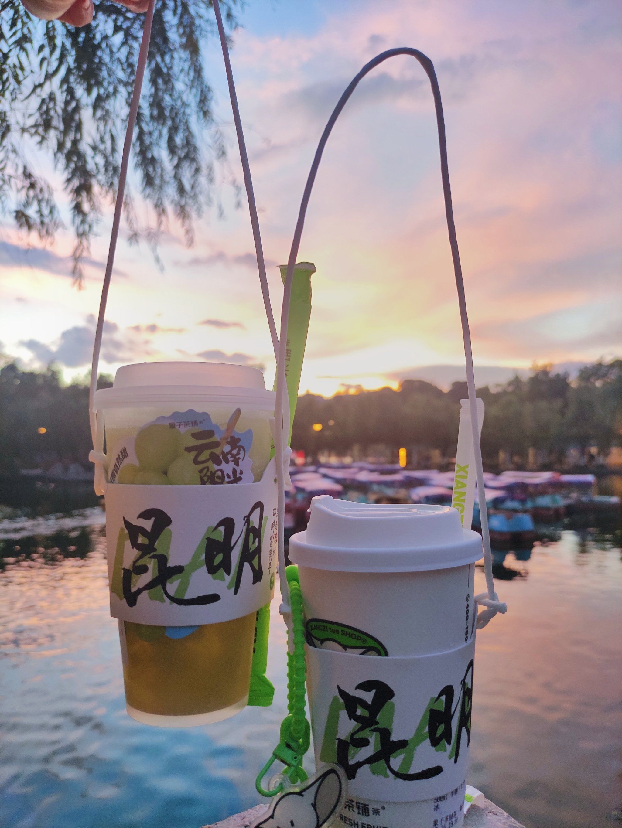 这家果茶居然这么火?让我来试试