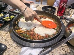 土豆汤炒饭-真利味·脊骨火锅·正宗韩国料理(韩乐坊店)