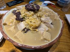 五花肉酸菜血肠冻豆腐-阜新饼王(和平路店)