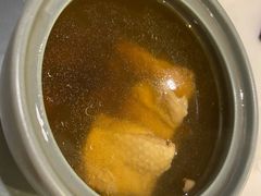 鸡枞炖老母鸡汤-鹿港小镇(黄金店)